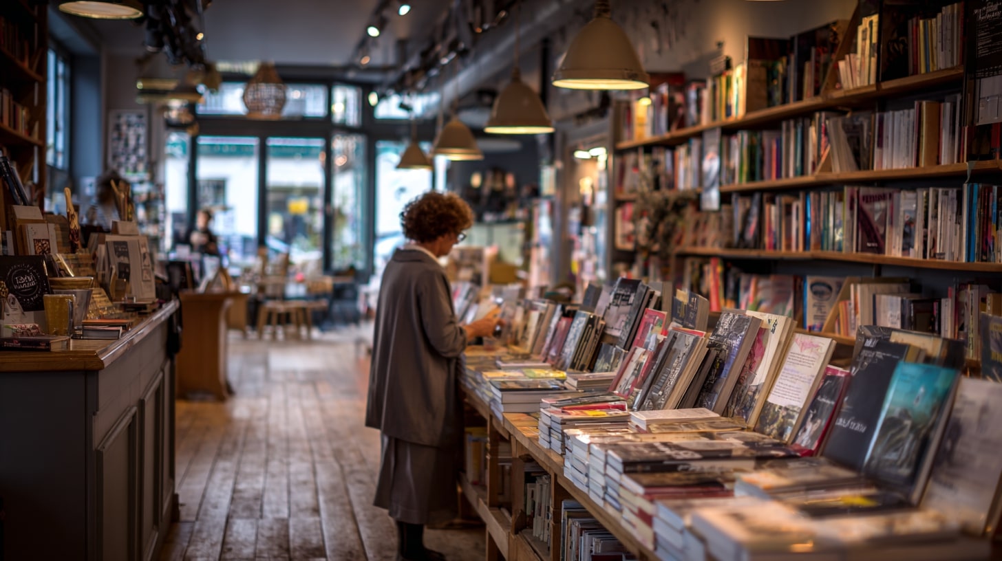 Librairie indépendante à Reims, entre littérature et terroir, reflet de la richesse culturelle de la Champagne